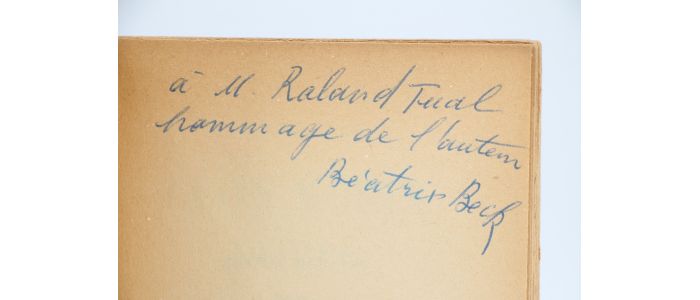 BECK : Léon Morin prêtre - Signed book, First edition - Edition-Originale.com