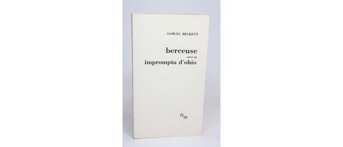 BECKETT : Berceuse suivi de Impromptu d'Ohio - Prima edizione - Edition-Originale.com
