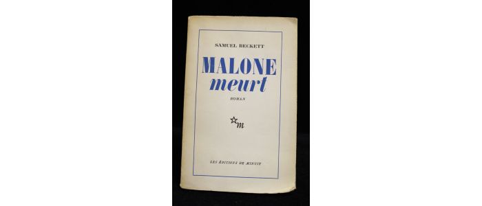 BECKETT : Malone meurt - First edition - Edition-Originale.com