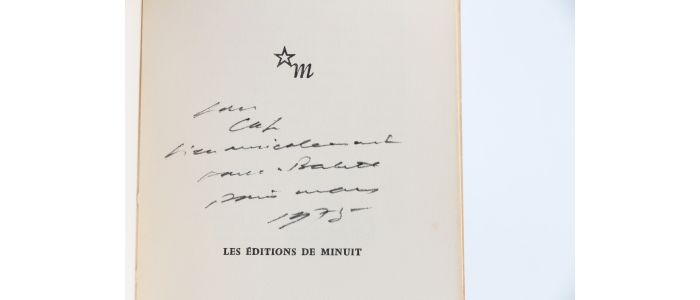 BECKETT : Pas moi - Signed book, First edition - Edition-Originale.com