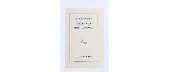 BECKETT : Tous ceux qui tombent - Prima edizione - Edition-Originale.com