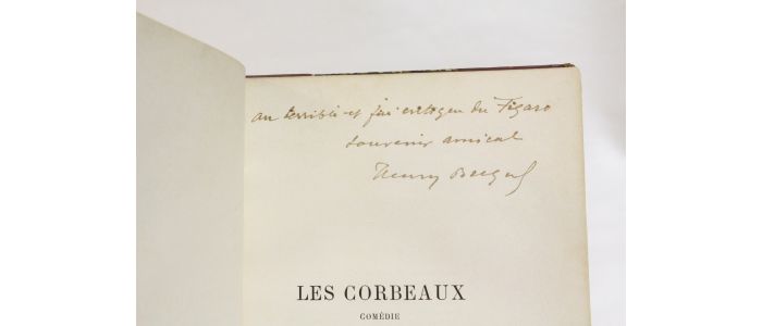 BECQUE : Les corbeaux - Signiert, Erste Ausgabe - Edition-Originale.com