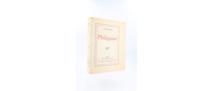 BEDEL : Philippine - Prima edizione - Edition-Originale.com