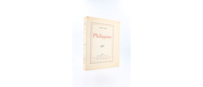 BEDEL : Philippine - First edition - Edition-Originale.com