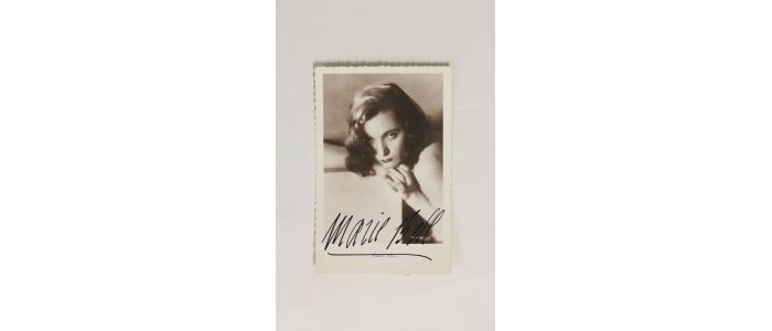 BELL : Carte postale photographique signée de Marie Bell - Signiert, Erste Ausgabe - Edition-Originale.com