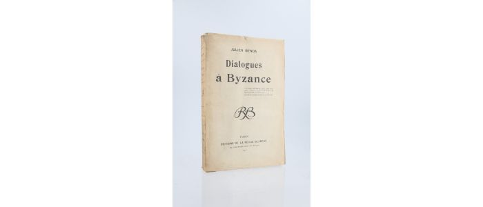 BENDA : Dialogues à Byzance - First edition - Edition-Originale.com