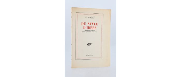 BENDA : Du style d'idées - First edition - Edition-Originale.com