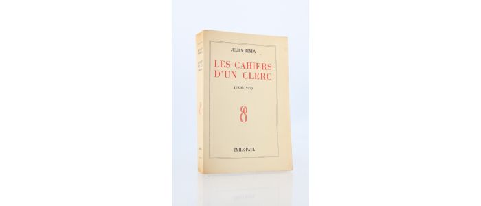 BENDA : Les cahiers d'un clerc - Erste Ausgabe - Edition-Originale.com