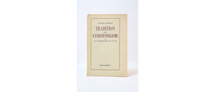 BENDA : Tradition de l'existentialisme - Edition Originale - Edition-Originale.com
