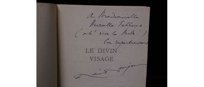 BENJAMIN : Le divin visage - Libro autografato, Prima edizione - Edition-Originale.com