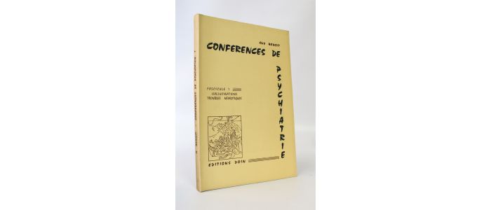 BENOIT : Conférences de psychiatrie. Fascicule 7 : Hallucinations troubles névrotiques - Erste Ausgabe - Edition-Originale.com