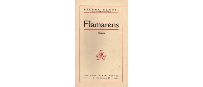 BENOIT : Flamarens - Erste Ausgabe - Edition-Originale.com