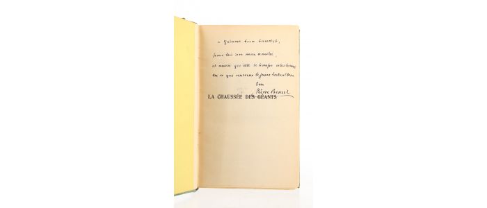 BENOIT : La chaussée des géants - Signed book, First edition - Edition-Originale.com