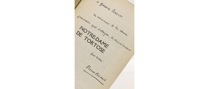 BENOIT : Notre-dame de Tortose - Signiert, Erste Ausgabe - Edition-Originale.com