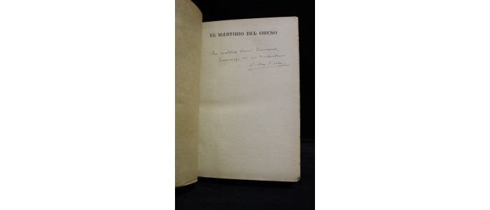 BERAUD : El martirio del obeso - Signed book, First edition - Edition-Originale.com