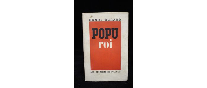 BERAUD : Popu roi - Erste Ausgabe - Edition-Originale.com