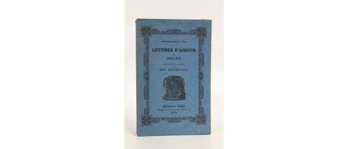 BERCHER : Lettres d'amour à Helen - Erste Ausgabe - Edition-Originale.com