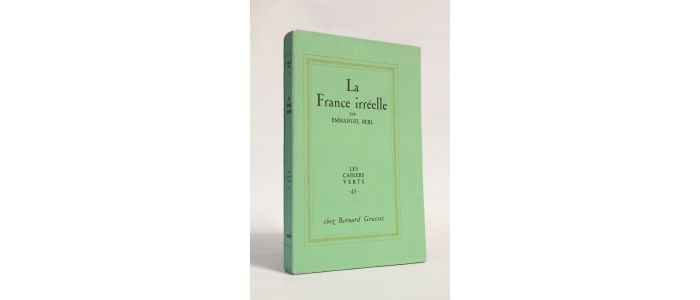 BERL : La France irréelle - Edition Originale - Edition-Originale.com