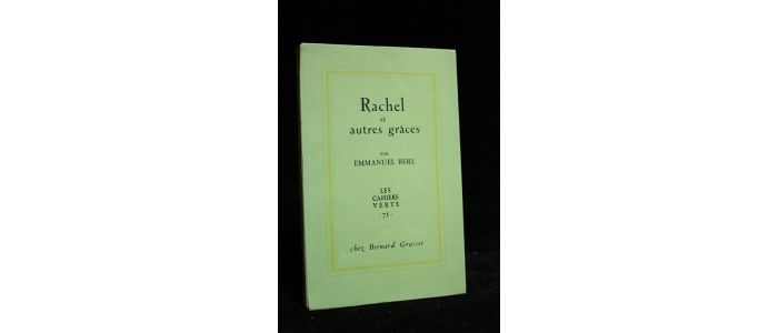BERL : Rachel et les autres grâces - Prima edizione - Edition-Originale.com