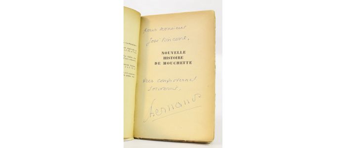 BERNANOS : Nouvelle histoire de Mouchette - Autographe, Edition Originale - Edition-Originale.com