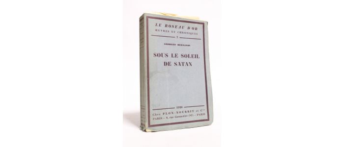 BERNANOS : Sous le soleil de satan - Erste Ausgabe - Edition-Originale.com