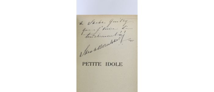 BERNHARDT : Petite idole - Signiert, Erste Ausgabe - Edition-Originale.com