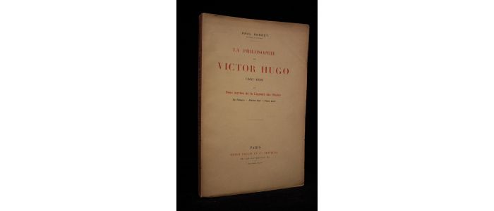BERRET : La philosophie de Victor Hugo (1854-1859) et deux mythes de La légende des siècles. Le satyre - Pleine mer - Plein ciel - First edition - Edition-Originale.com