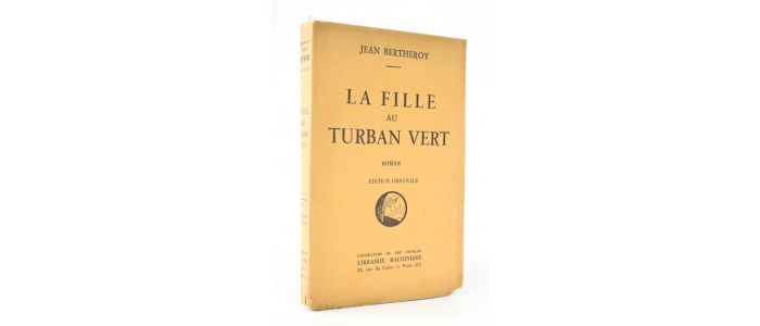 BERTHEROY : La fille au turban vert - Signiert, Erste Ausgabe - Edition-Originale.com