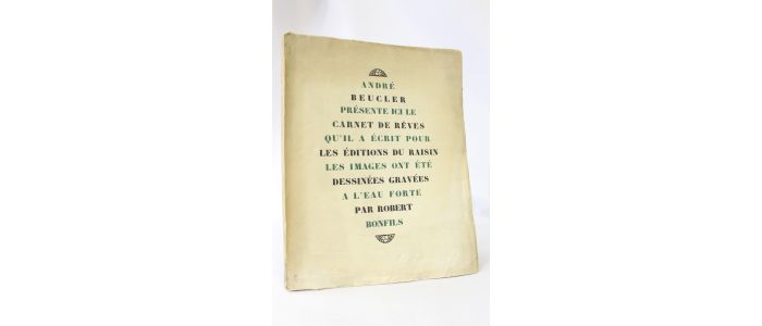 BEUCLER : Carnet de rêves - First edition - Edition-Originale.com