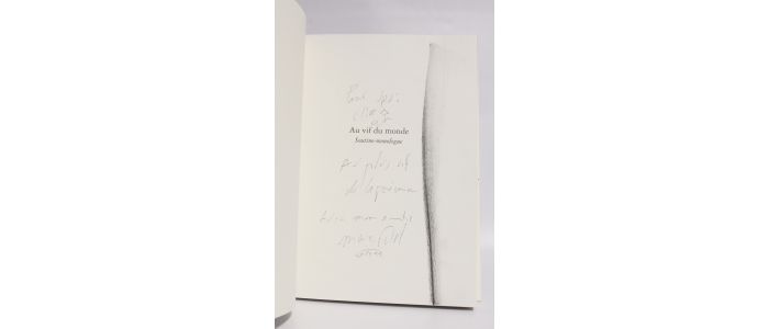 BIANU : Au vif du monde - Signed book, First edition - Edition-Originale.com