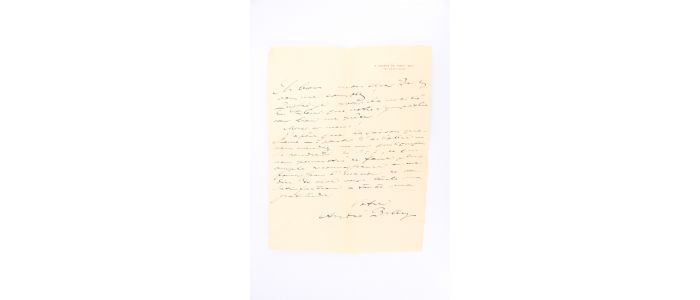BILLY : Lettre autographe signée d'André Billy - Signiert, Erste Ausgabe - Edition-Originale.com