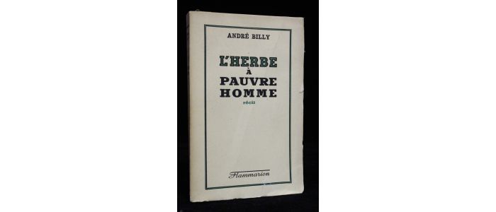 BILLY : L'herbe à pauvre homme - First edition - Edition-Originale.com