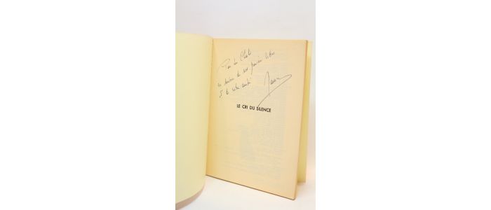 BITTER : Le cri du silence - Libro autografato, Prima edizione - Edition-Originale.com