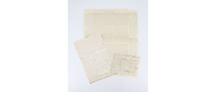 BLANCHOT : L'air et les songes - Manuscrit autographe et tapuscrit complets - Autographe, Edition Originale - Edition-Originale.com