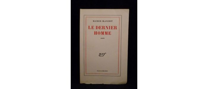 BLANCHOT : Le dernier homme - Erste Ausgabe - Edition-Originale.com