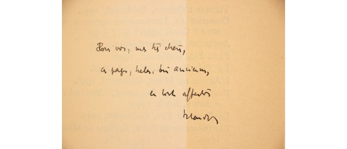 BLANCHOT : Le ressassement éternel - Autographe, Edition Originale - Edition-Originale.com