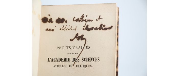 BLANQUI : Des classes ouvrières en France pendant l'année 1848. Première partie - Signed book, First edition - Edition-Originale.com