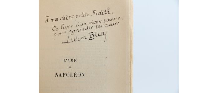 BLOY : L'âme de Napoléon - Signed book, First edition - Edition-Originale.com