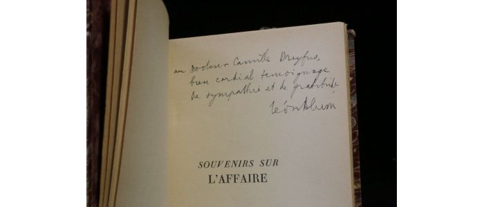 BLUM : Souvenirs sur l'affaire - Libro autografato, Prima edizione - Edition-Originale.com