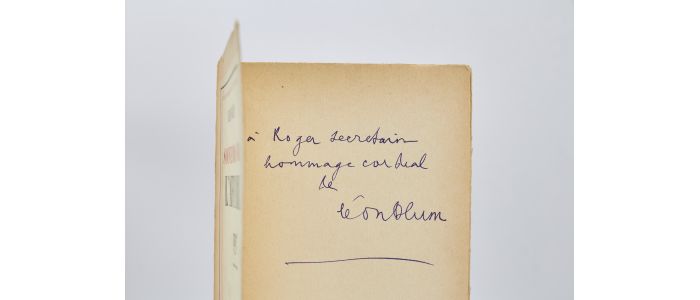 BLUM : Souvenirs sur l'Affaire - Libro autografato, Prima edizione - Edition-Originale.com