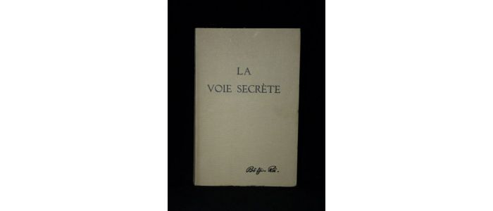 BO YIN RA : La voie secrète - Prima edizione - Edition-Originale.com