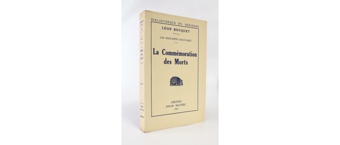 BOCQUET : La commémoration des morts - Erste Ausgabe - Edition-Originale.com