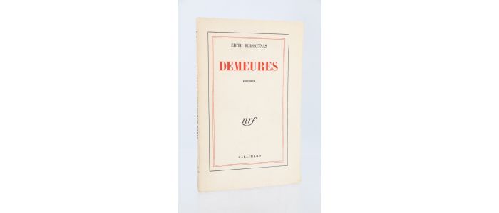 BOISSONNAS : Demeures - Erste Ausgabe - Edition-Originale.com