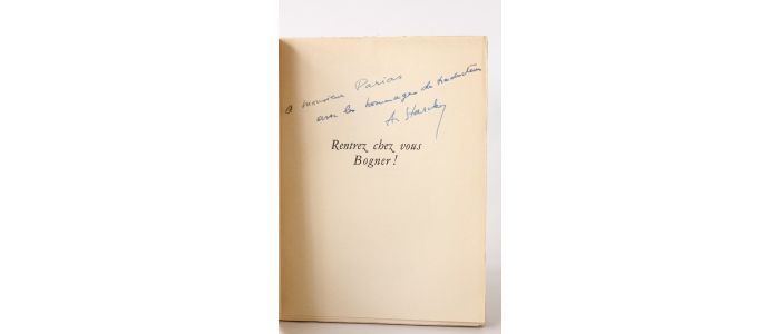 BOLL : Rentrez chez vous Bogner! - Signiert, Erste Ausgabe - Edition-Originale.com