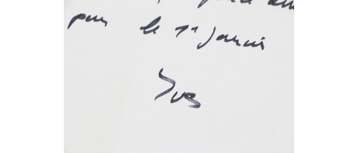 BONNEFOY : Lettre autographe adressée à son ami Georges Raillard - Signiert, Erste Ausgabe - Edition-Originale.com