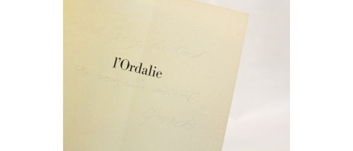 BONNEFOY : L'ordalie - Signed book, First edition - Edition-Originale.com