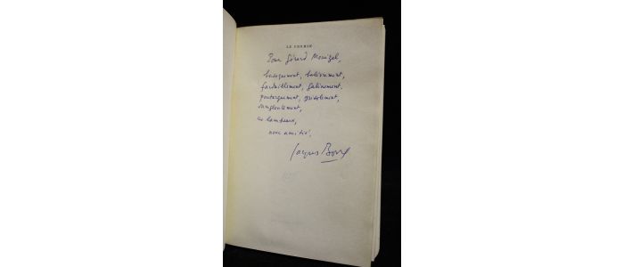 BOREL : La dépossession. Journal de Ligenère - Autographe, Edition Originale - Edition-Originale.com