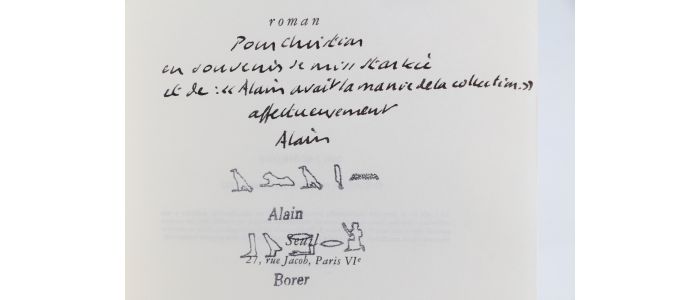 BORER : Koba - Signed book, First edition - Edition-Originale.com