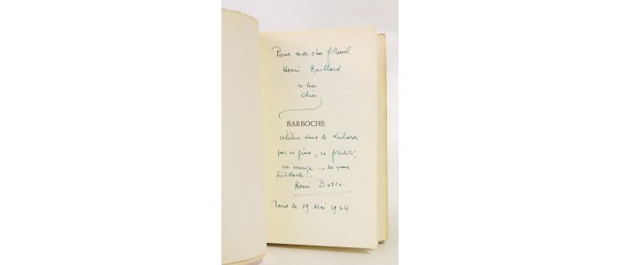 BOSCO : Barboche - Autographe, Edition Originale - Edition-Originale.com