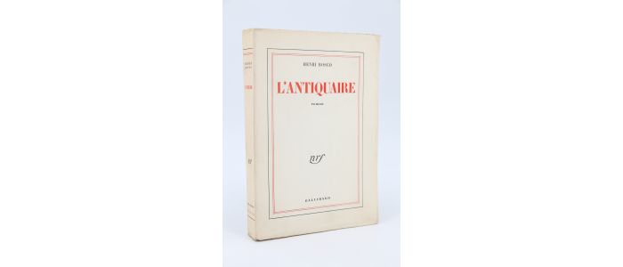 BOSCO : L'antiquaire - Prima edizione - Edition-Originale.com